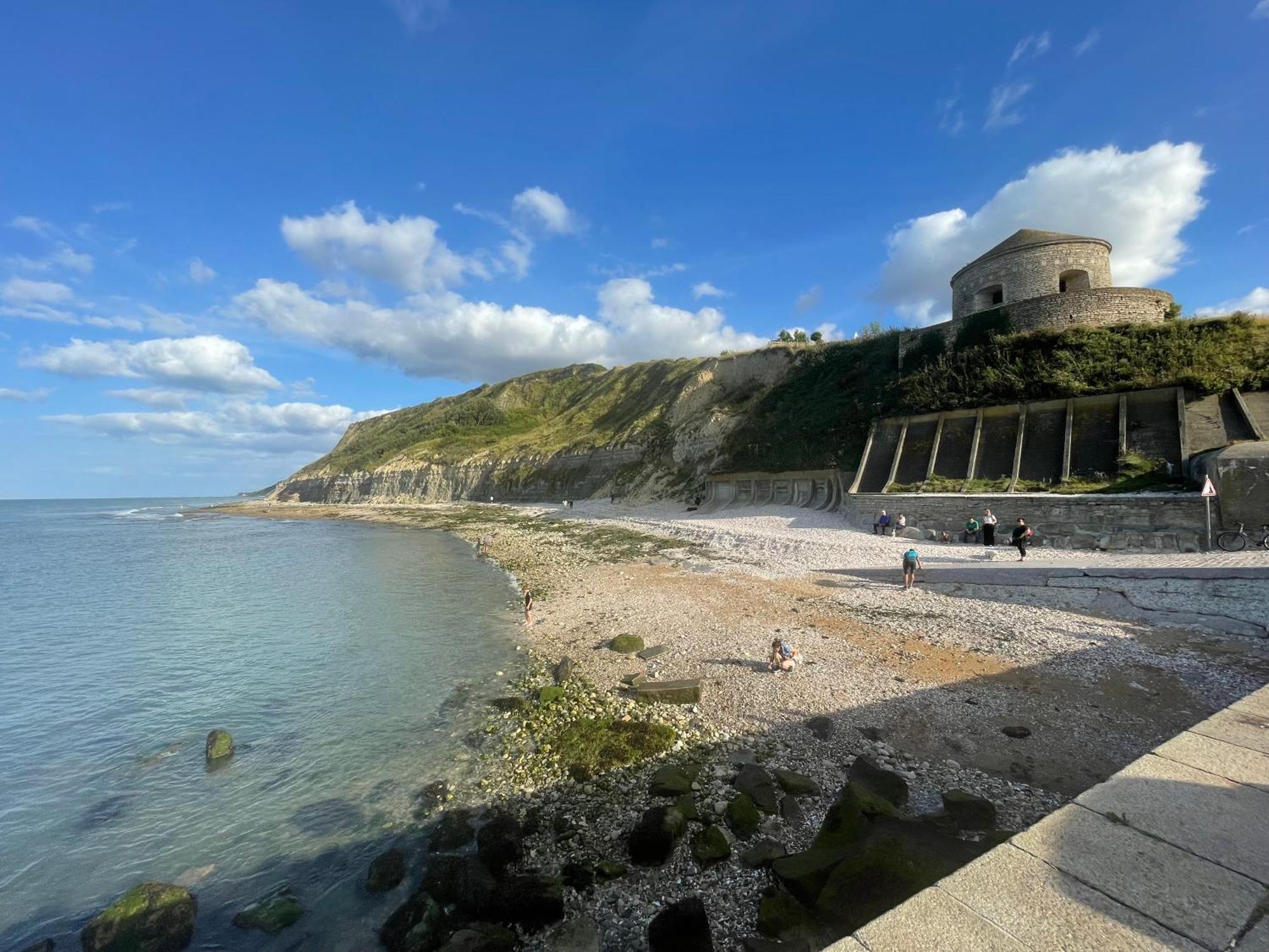 Maison Calme Et Cosy A Port-En-Bessin Pres Du Golf Et De La Mer Esterno foto